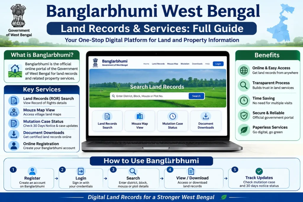 Banglarbhumi West Bengal Land Records & Services: Full Guide